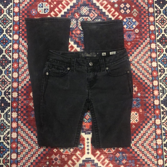 Miss Me Black Jeans Sz26 - Picture 2 of 4